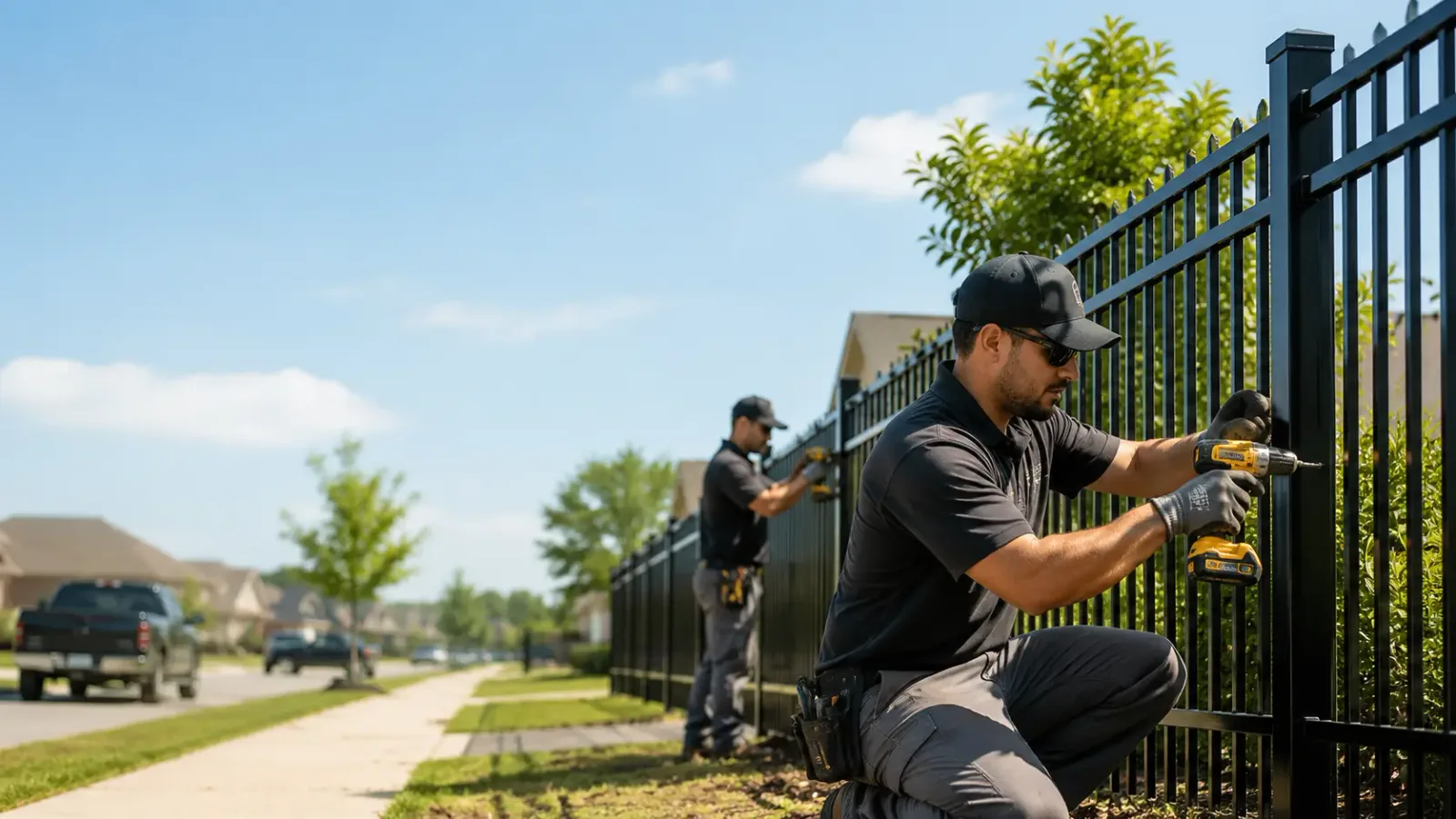 Metal Fence Installation in Cold Spring Harbor, NY